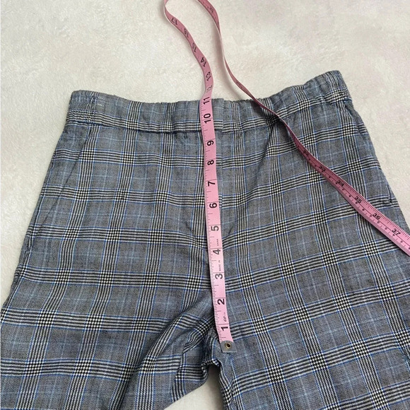 Tibi Cooper Prince Of Wales Checked Wool And Silk-blend Track Pants 28588 - Picture 7 of 15